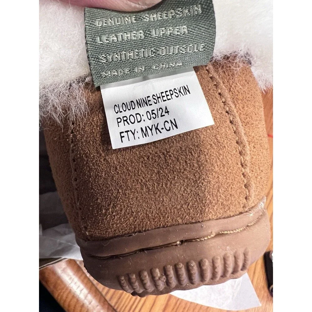 Cloud Nine Sheepskin Kid's Sheerling Booties US Childrens SIZE 2 CNS-301 New